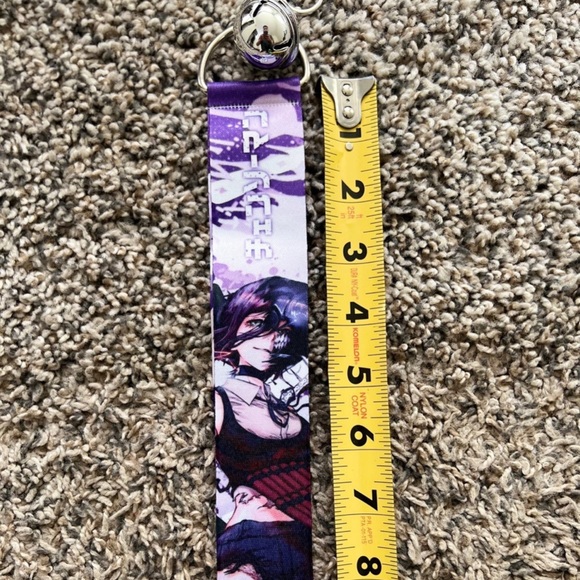 Chainsaw Man Lanyard Keychain Japanese Anime - Picture 2 of 5